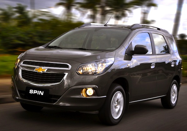Chevrolet Spin Brazil September 2012