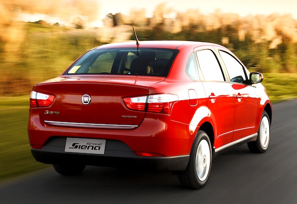 Fiat Siena Brazil September 2012