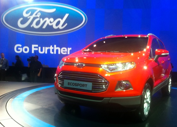 Ford Ecosport Sydney Motor Show October 2012