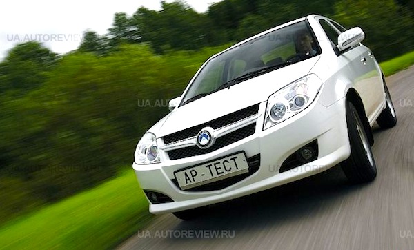 Geely MK Ukraine September 2012