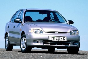 Hyundai Accent Norway 1996