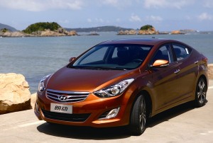 Hyundai Elantra Langdong China September 2012