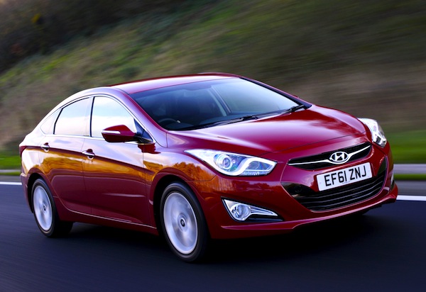 Hyundai i40 Ireland September 2012