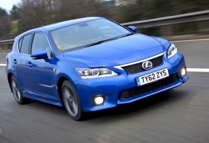 Lexus CT200h UK September 2012