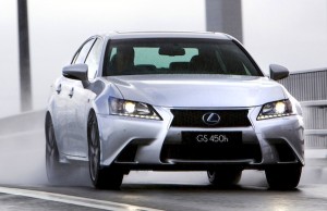Lexus GS450h UK September 2012