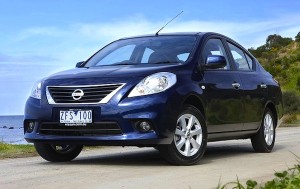 Nissan Almera Australia September 2012