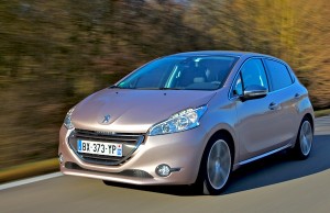 Peugeot 208 UK September 2012