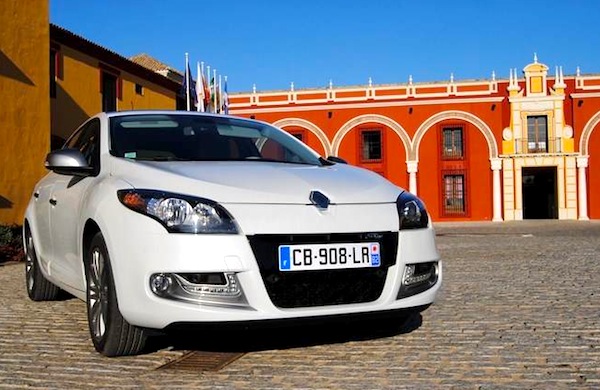 Renault Megane Spain September 2012