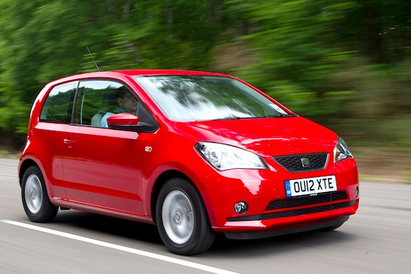 Seat Mii Denmark September 2012