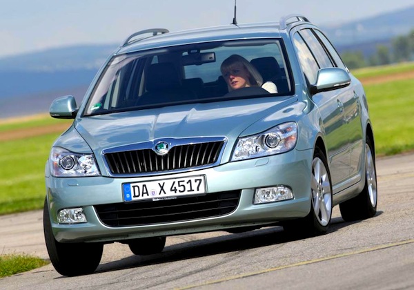 Skoda Octavia Germany September 2012