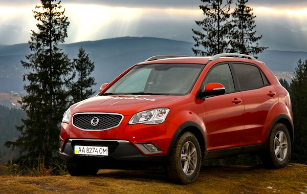SsangYong Korando Ukraine September 2012b