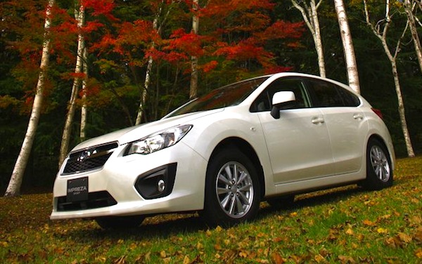 Subaru Impreza. Picture courtesy of Subaru