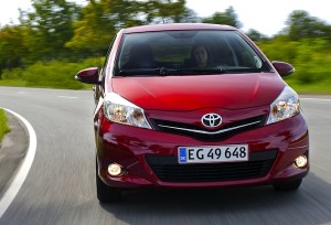 Toyota Yaris Europe September 2012