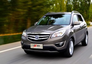 ChangAn CS35 China October 2012. Picture courtesy of chexun.net