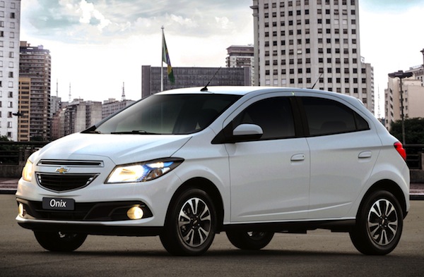 Chevrolet Onix Brazil October 2012