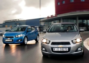 Chevrolet Sonic Qatar September 2012. Picture courtesy of Automiddleeast.com