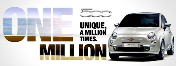 Fiat 500 One million World November 2012
