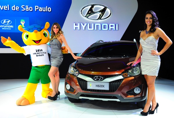 Hyundai HB20X Brazil October 2012