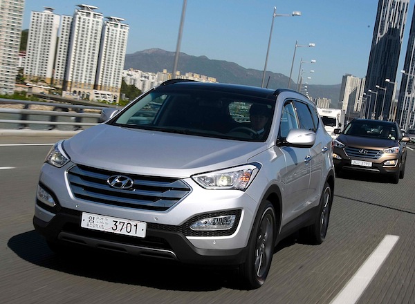 Hyundai Santa Fe South Korea October 2012