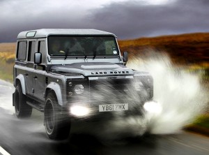 Land Rover Defender UK September 2012
