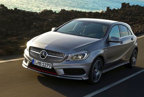 Mercedes A Class Germany October 2012