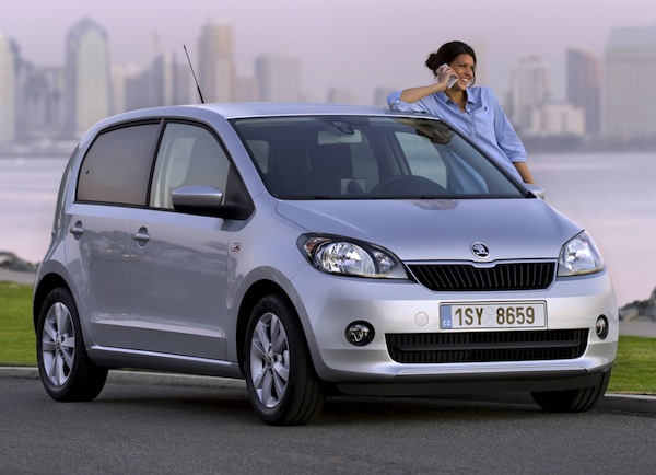 Skoda Citigo Czech Republic October 2012