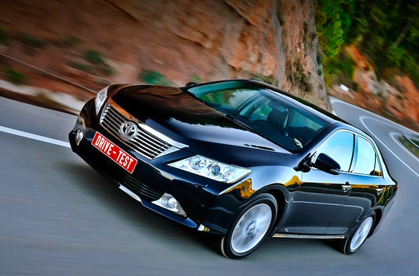 Toyota Camry. Picture courtesy of Toyota Russia