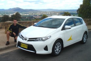 Toyota Corolla Canberra Australia November 2012