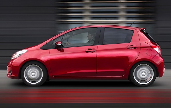 Toyota Yaris Poland October 2012