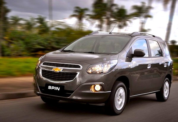 Chevrolet Spin Argentina November 2012