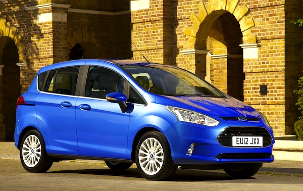 Ford B-Max Italy November 2012