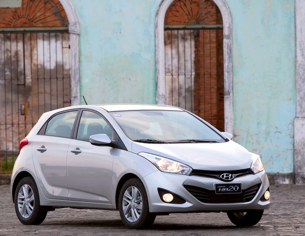 Hyundai HB20 Brazil December 2012