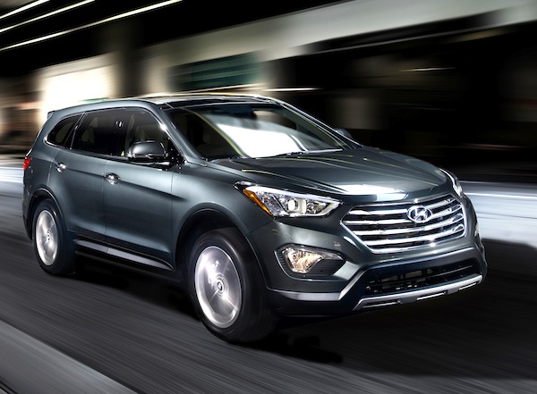 Hyundai Santa Fe Canada November 2012