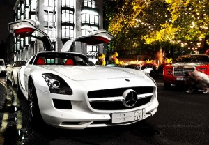 Mercedes SLS AMG UAE. Picture courtesy of Martijn Beekmans via Flickr