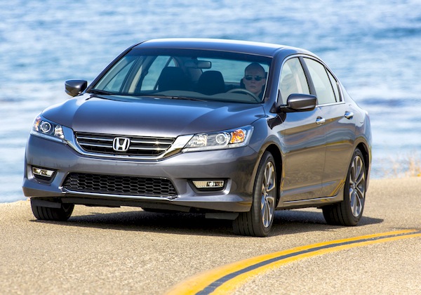 Honda accord best selling car in what country #5