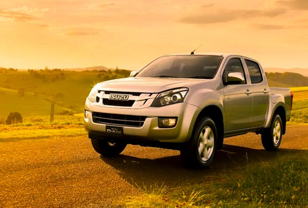 Isuzu D-Max Thailand December 2012
