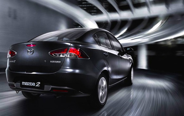 Mazda2 Sedan Thailand October 2012
