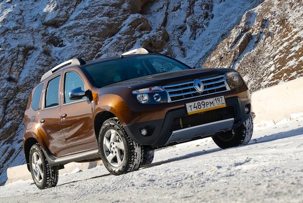 Renault Duster Russia December 2012. Picture courtesy of dusterclub.ru