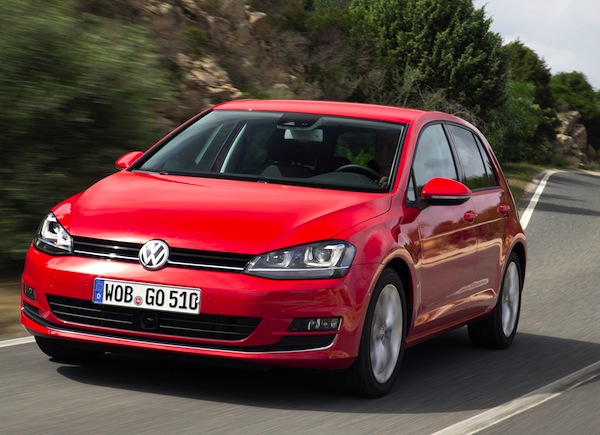 VW Golf Germany December 2012