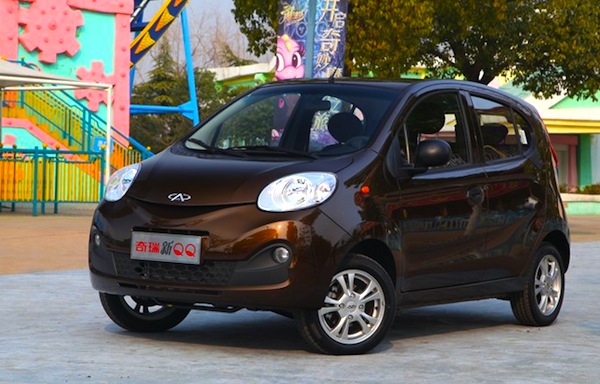 Chery QQ China January 2013. Picture courtesy of www.yiche.com through www.autoweek.nl