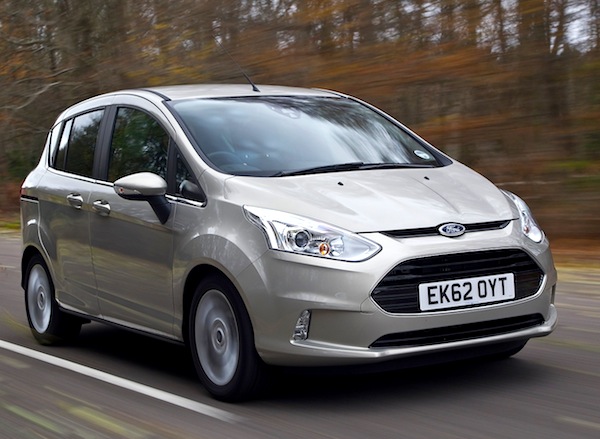 Ford B-Max UK December 2012