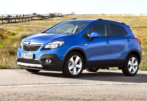 Opel Mokka France January 2013