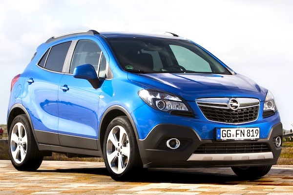 Opel Mokka Ireland January 2013