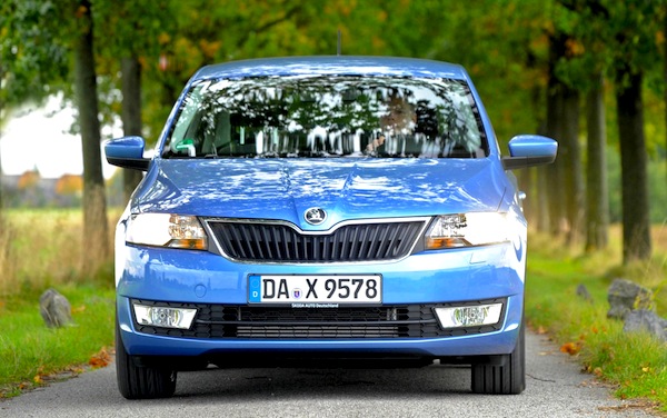 Skoda Rapid Ireland January 2013