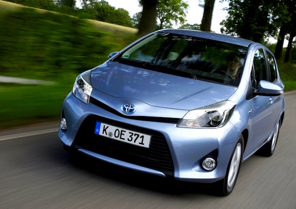 Germany Private Sales Full Year 2012 Toyota Yaris & VW Up