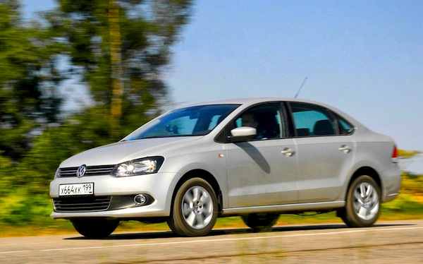 VW Polo Russia January 2013