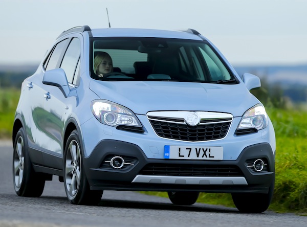 Vauxhall Mokka UK December 2012