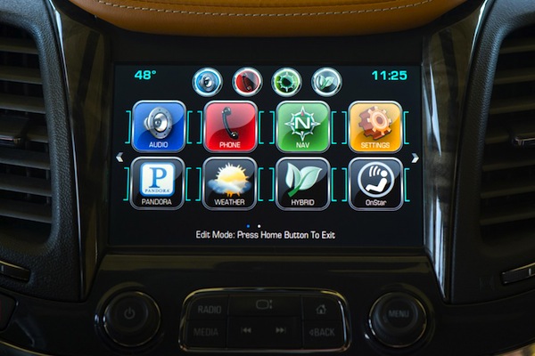 Chevrolet Impala MyLink. Picture courtesy of wikinoticia.com