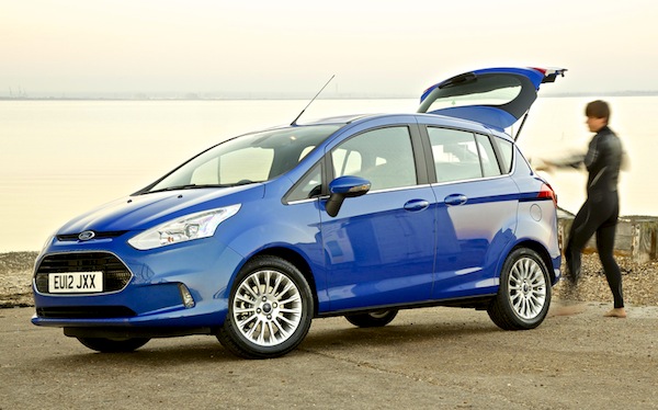 Ford B-Max Netherlands February 2013