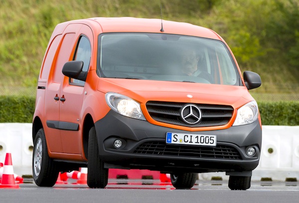 Mercedes Citan Netherlands February 2013